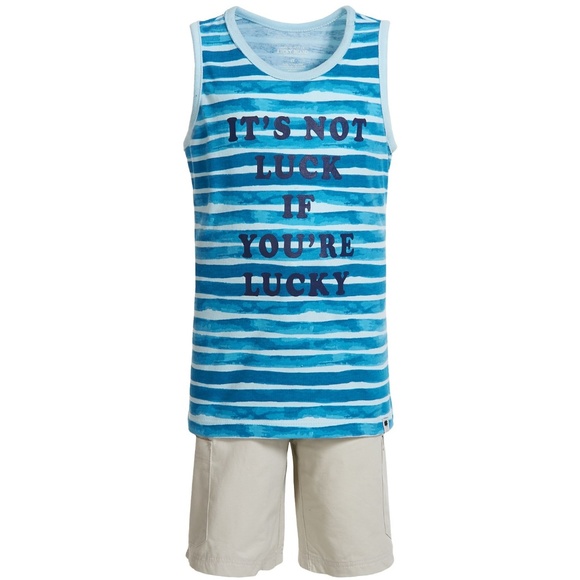 Lucky Brand Other - Lucky Brand Tank Top and Khaki Cargo Shorts NWT